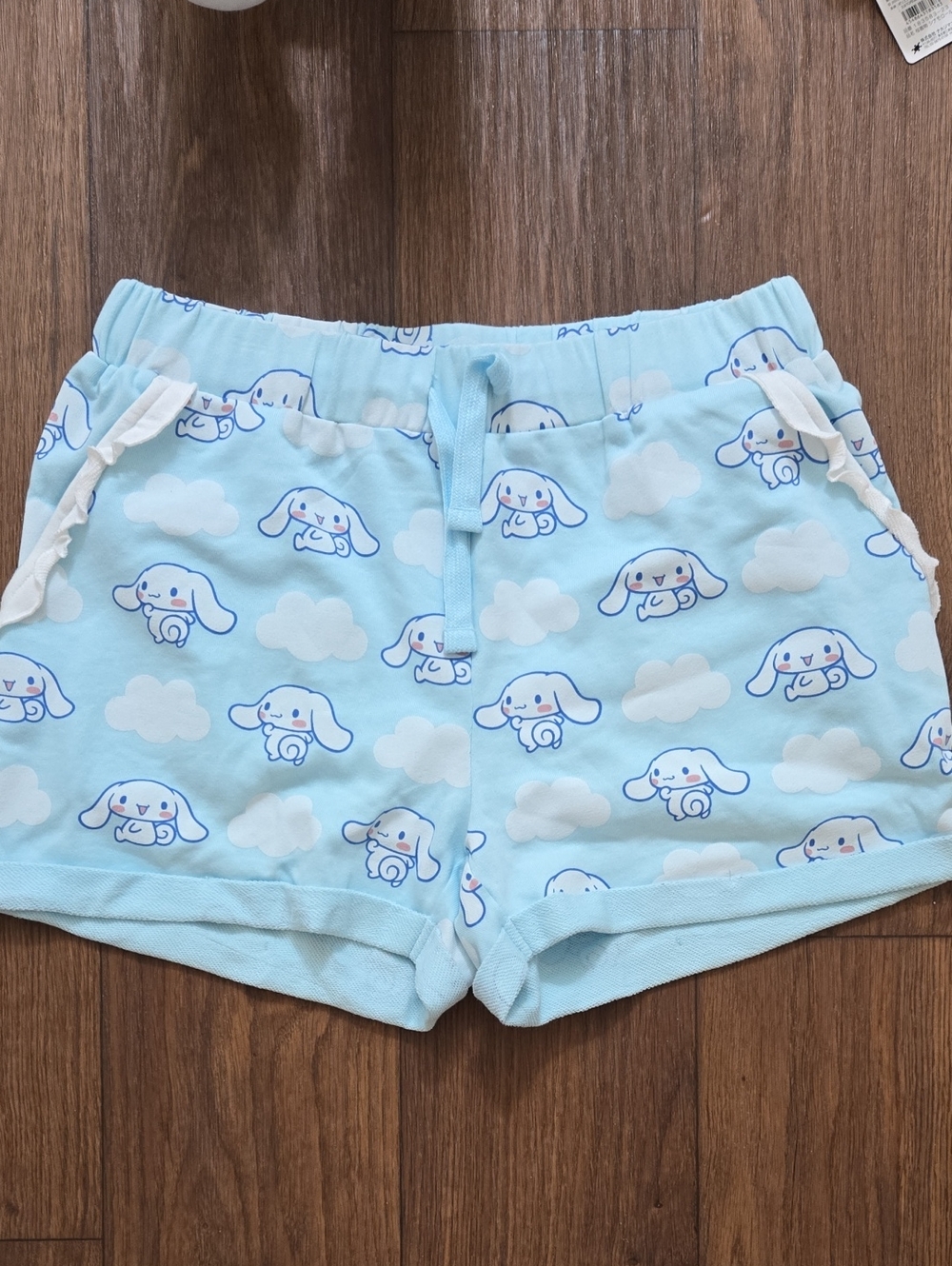 Sanrio Cinnamoroll Light Blue Athletic Shorts/ 3 Pc Bundle - Picture 5 of 6